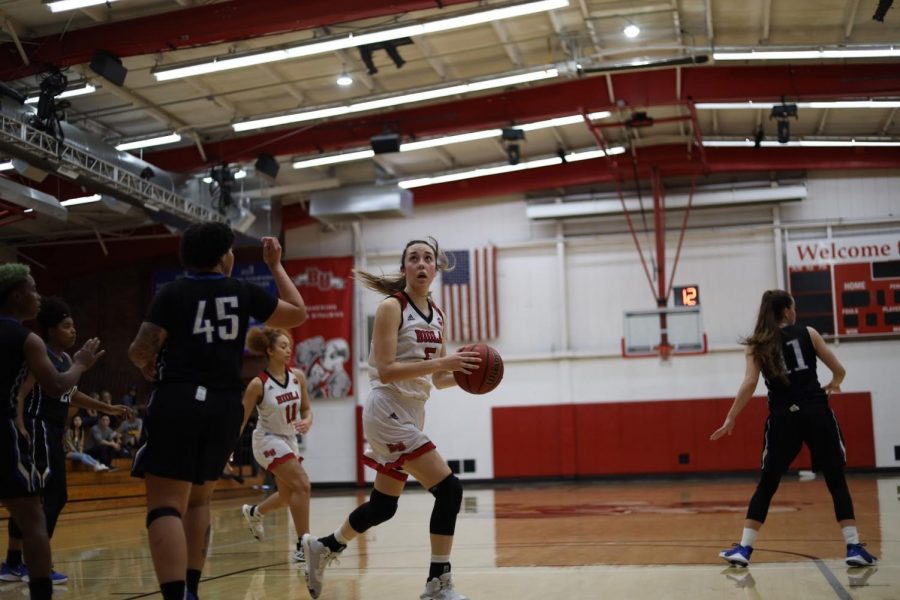 Women’s basketball gets first conference win over Notre Dame de Namur