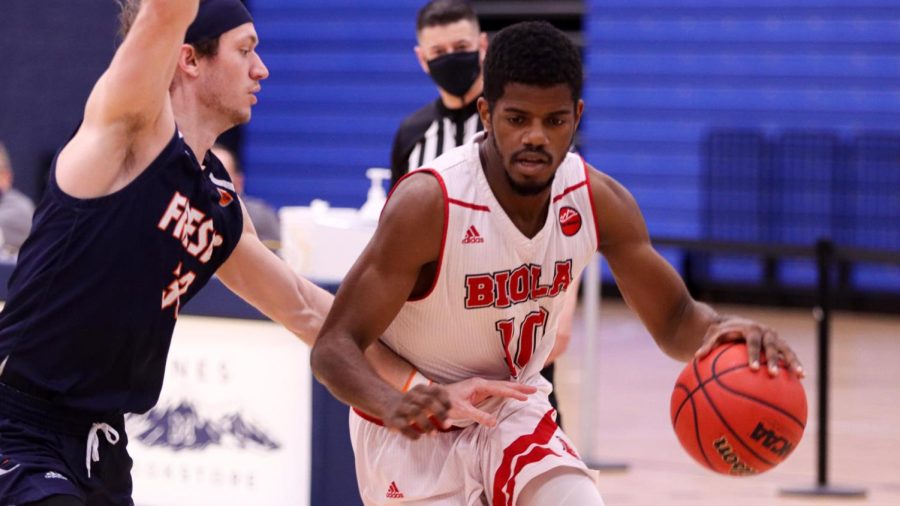 Men’s basketball win seventh in a row, defeat Holy Names University