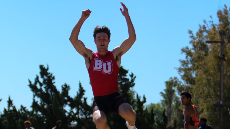 Track and field takes four event wins