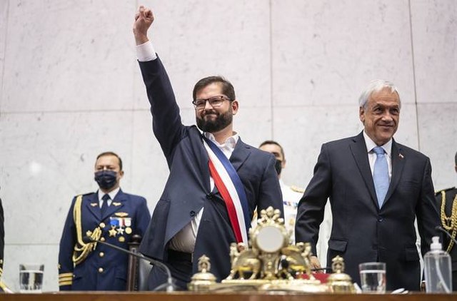 Chile rejected a new constitution proposed under president Gabriel Boric. 