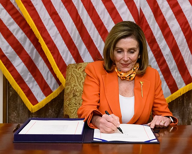 Nancy+Pelosi+announces+she+will+not+run+for+reelection+as+House+Speaker.+