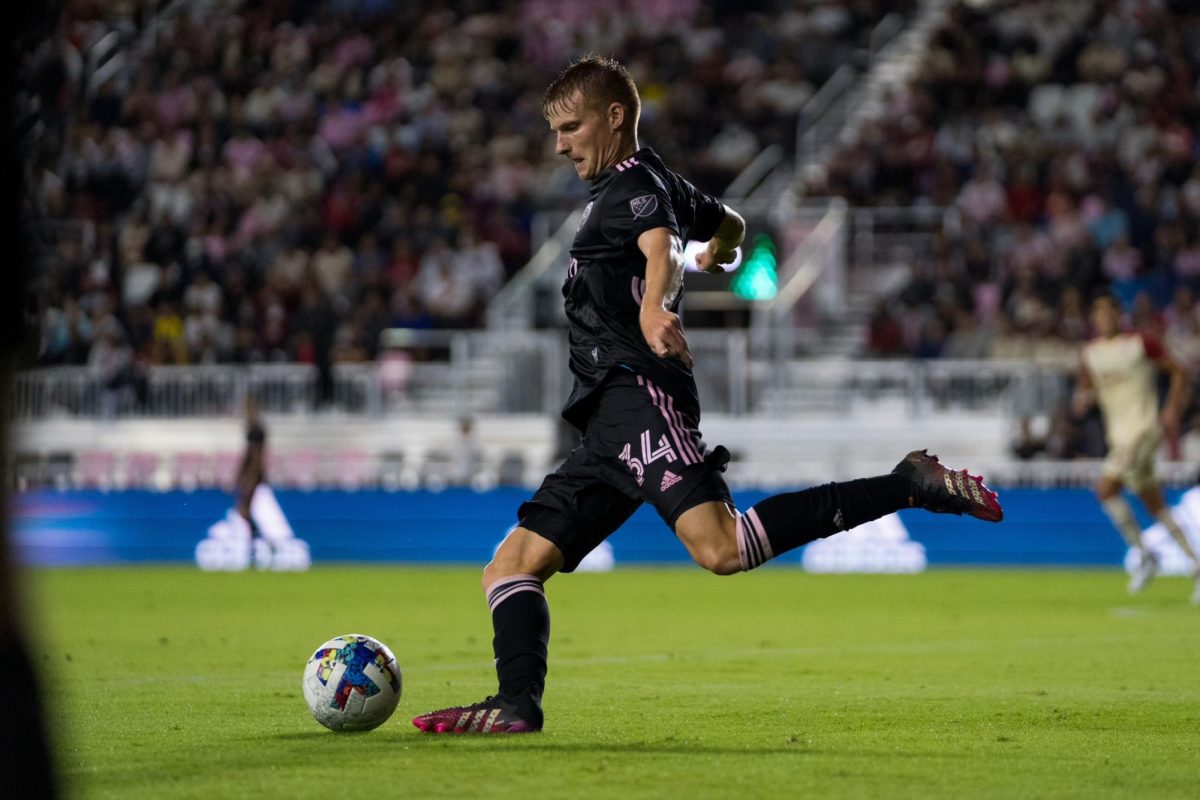 Ethan Hardin plays soccer professionally for Inter Miami CF II