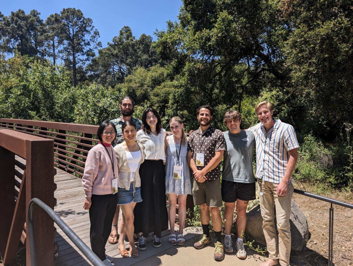 Biola attendees at the “Faith.Climate.Action.” workshop In Santa Barbara.
Left to right: Dr. Jessica Lu, Neill Batley, Julia Rodriguez, Madison Fukuda, Abigail Murphy, Kevin Browning, Tony Bruskiewicz and Thomas Rahkola
