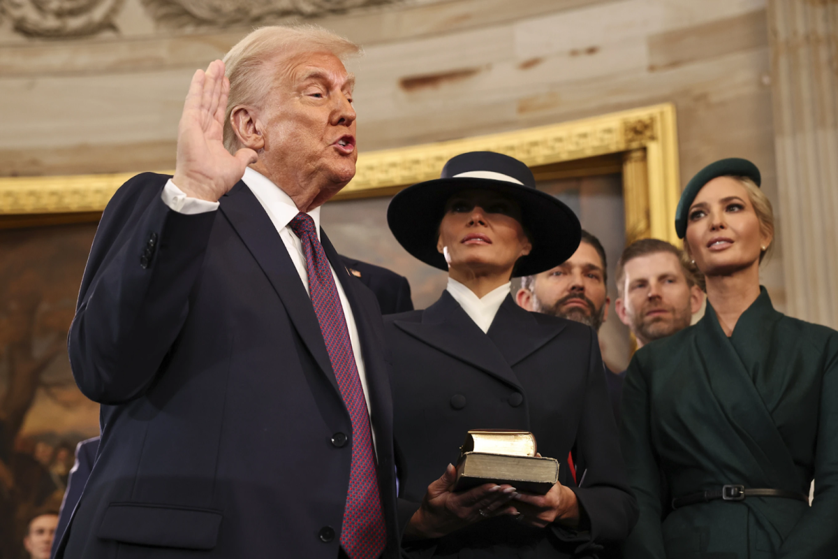 Jan. 20 2025 Donald Trump is sworn in as the 47th president of the United States. 