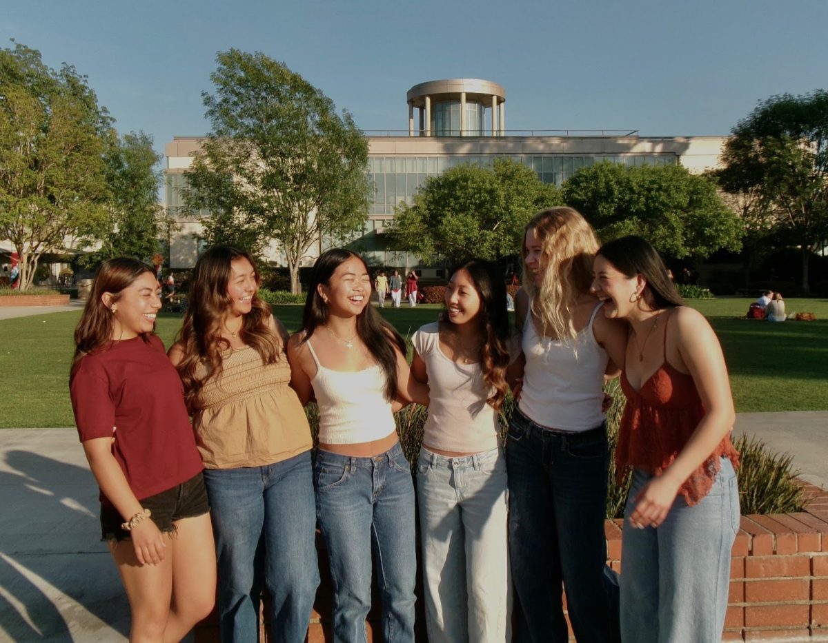 From left to right: Kayla Pineda, Katelyn Marin, Raylen Rose Oliveros, Zoe Yee, Rachel Ahmann and Danielle Gutierrez.