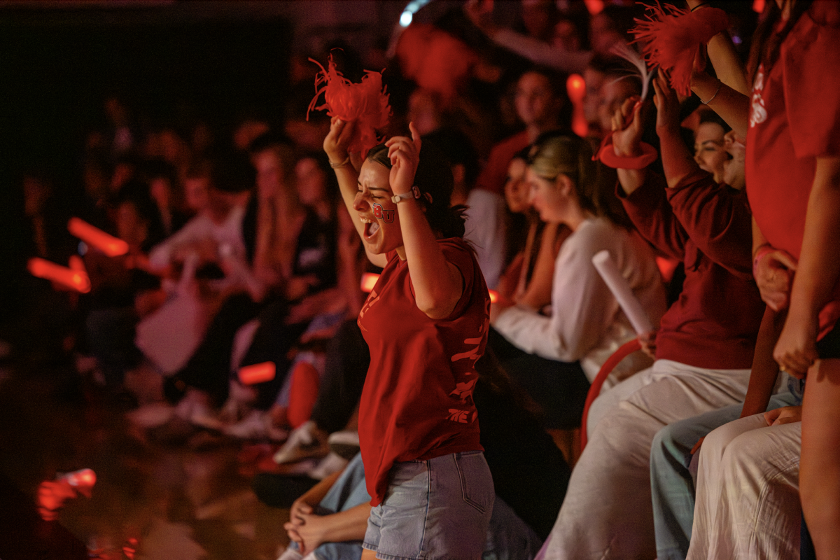 Students gathered to support their favorite Biola's athletics teams during Midnight Madness on Oct. 30.