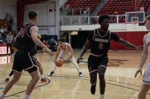 Biola's men's and women's basketball teams faced off with their long-time rival, Azusa Pacific University, for one final game last week.