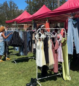 Biola Thrift Club recently hosted its first ever Flea Market on Metzger Lawn.