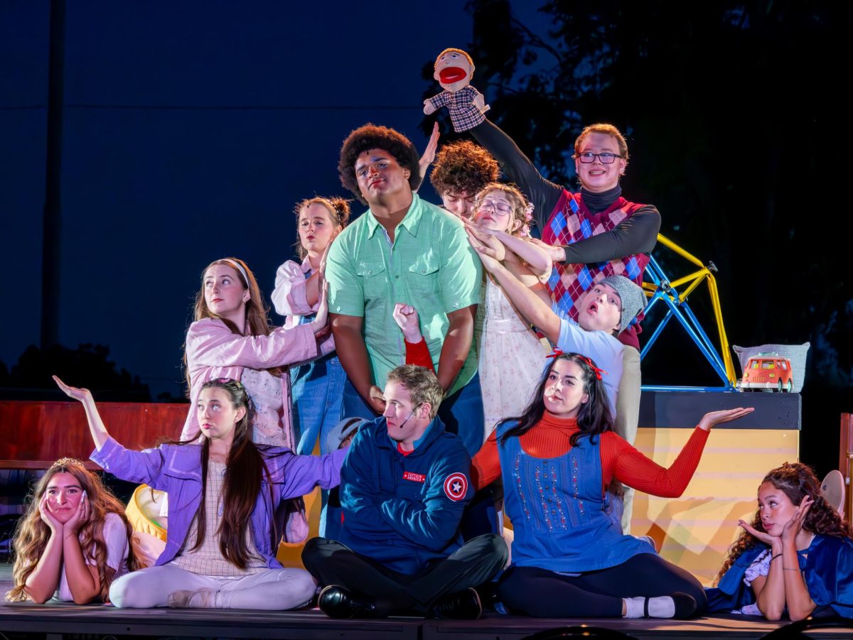 Biola Theatre hosted "Godspell" in Lot F on April 22-25, 2026.